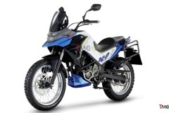 Mô tô địa hình SYM Trazer 200 đã lộ diện hoàn toàn