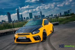 VW Scirocco độ widebody A Spec và loa khủng nhất Việt Nam
