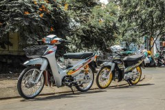 Wave 110 độ đầy sang chảnh của một bạn trẻ đam mê xe cộ