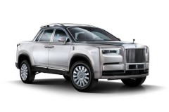 Ảnh phác họa xe bán tải của Rolls-Royce: "xe gầm cao và chạy trên mọi địa hình"