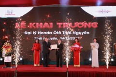 Ngày 4/12, khai trương Honda Ôtô Thái Nguyên - Đại lý thứ 22 trên cả nước