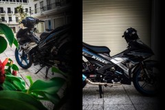 Exciter 150 độ - mạnh mẽ với các món đồ chơi 'Chuẩn'