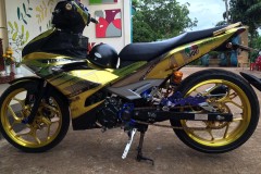 Exciter 150 độ mạnh với nhiều đồ chơi siêu đẹp