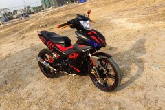 Exciter 150 độ nhẹ nhàng với nhiều đồ chơi gần gũi