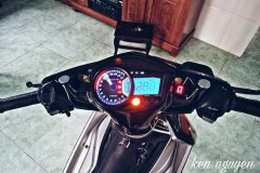 Exciter 2010 độ nhẹ với đôi chân mỏng manh yêu tốc độ