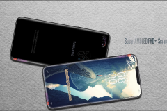 Concpet Galaxy X8 màn hình vô cực gần như không viền ở cả 4 cạnh