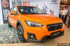 Subaru XV 2018 được bán tại Malaysia dưới dạng xe lắp ráp, giá từ 661 triệu VNĐ