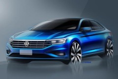 Volkswagen tiếp tục "nhá hàng" Jetta 2019 bằng các bản phác thảo