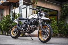 Ducati scrambler Desert sled đẹp mê ly qua tay độ Mugello danh tiếng