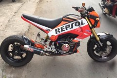 Siêu phẩm MSX 125 độ "kịch độc'' với bộ cánh Repsol đậm chất thể thao