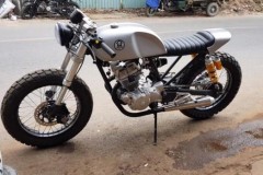 Honda CB125T đời 1986 độ phong cách Cafe Racer đầy tinh tế