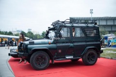 Chi tiết UAZ Hunter hầm hố với bản độ phong cách nhà binh