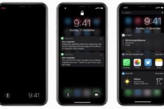 Những hình ảnh concept về chế độ Dark Mode trên iPhone X