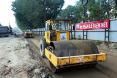 Động thổ cầu cạn Mai Dịch-cầu Thăng Long vào ngày 6/1/2018