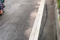 TP Hồ Chí Minh: Đường Phạm Văn Đồng xuất hiện nhiều vết nứt