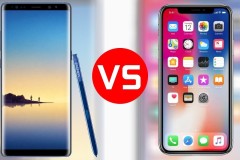 Bài kiểm tra độ "bền bỉ" của iPhone X, Galaxy Note 8