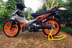 Exciter 135 độ cực đẹp với nhiều món đồ chơi hàng cao cấp