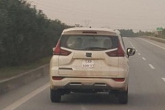 Mitsubishi Xpander bị bắt gặp đang chạy thử trên đường cao tốc tại Việt Nam