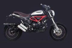 Hunter Scrambler 125 2018 trang bị động cơ Lifan giá chỉ 38 triệu đồng