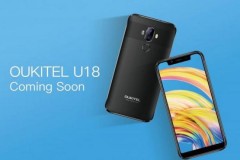 Oukitel đang chuẩn bị tung ra smartphone U18 có ngoại hình rất giống iPhone X