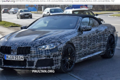 Bắt gặp BMW M8 Convertible thử nghiệm trên đường phố