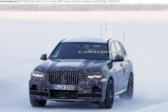 BMW X5 M thế hệ mới chạy thử nghiệm trên tuyết lạnh ở Thụy Điển