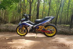 Exciter 135 độ phong cách chế mũ vô cùng phá cách và độc đáo