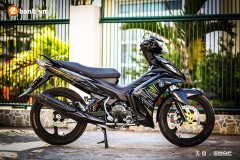 Exciter 135 độ tâm huyết với khối đồ chơi đầy giá trị của biker Cà Mau