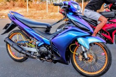 Exciter 135 độ phong cách và ấn tượng với nước sơn chuyển màu