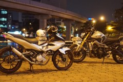 Exciter 150 độ cực độc với bộ lốc máy Fz 150