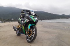 Exciter 150 độ tăng động nhẹ với khối đồ chơi kiểng bắt mắt