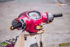 Honda Cub Fi độ ' siêu chất ' với loạt đồ chơi hiệu của biker Thailand