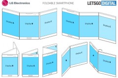 Xuất hiện bằng sáng chế về smartphone ba màn hình của LG