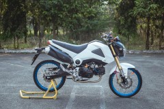 MSX 125 độ - một vẻ đẹp nổi bật từ nhiều món đồ chơi chất