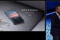[MWC2018] Nokia 8 Sirocco camera kép, màn hình cong tràn cạnh trình làng