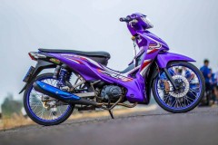 Wave độ kiểng 'tăng động' của biker Thailand