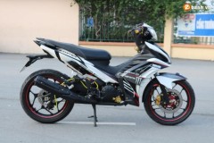 Exciter 135 độ cơ bắp với bộ gắp đánh cắp từ người anh TFX 150