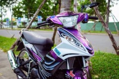 Exciter 135 khoác lên mình dàn áo sơn chuyển màu cá tính