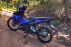 Exciter 150 độ của Biker vùng núi cao sương mù phủ kín