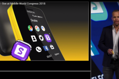 [MWC 2018] HDM Global giới thiệu điện thoại Nokia 8110 nắp trượt độc đáo có 4G