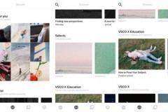 Ứng dụng VSCO vừa cập nhật thêm mục mới mang tên "Discover"