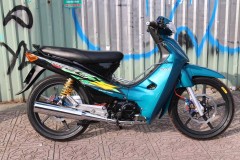 Wave 110 độ đỏ mắt với dàn chân đắt giá như siêu xe