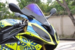 BMW S1000RR bản độ độc nhất vô nhị với tem đấu AGV Corsa Winter