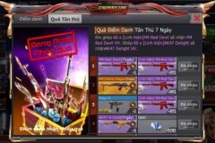 Cập nhật phần thưởng mới cho Tân thủ