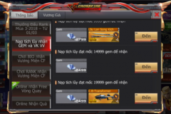 [CFL] Shop Vương giả trở lại trong sự kiện cuối tháng 3