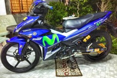 Exciter 150 độ cứng cáp với loạt đồ chơi siêu đắt tiền