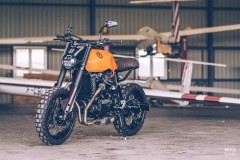 HONDA CX650 SCRAMBLER bản độ mang đậm tính sáng tạo đến từ Pháp