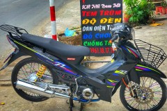 SYM Elegant độ siêu đẹp với nhiều màu sắc pha trộn