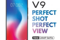 Vivo V9 màn hình tràn viền phong cách “tai thỏ” sắp ra mắt