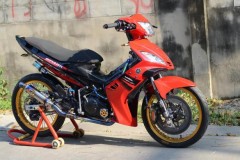 Exciter 2010 độ 'dậy thì thành công' với option đồ chơi cực gắt